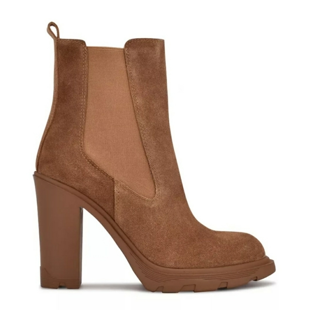 Nine West Ream Women's Suede Chelsea Boots size 7.5